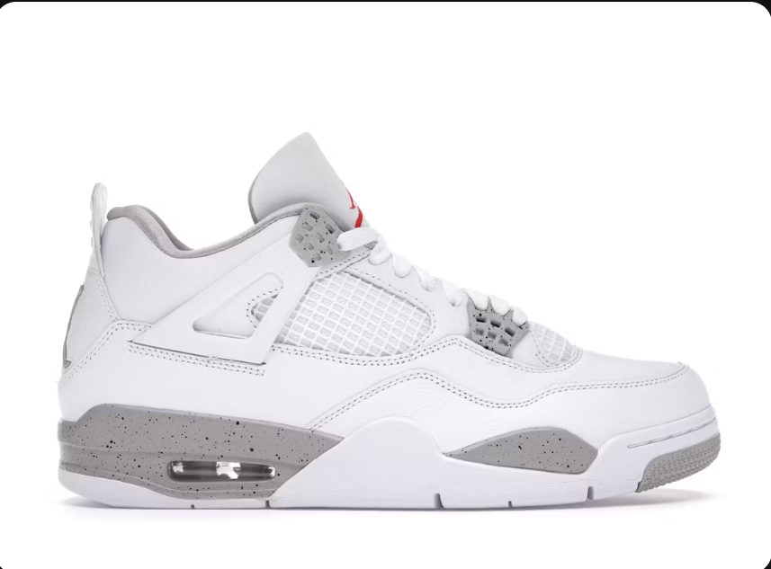  Jordan 4 White Oreo