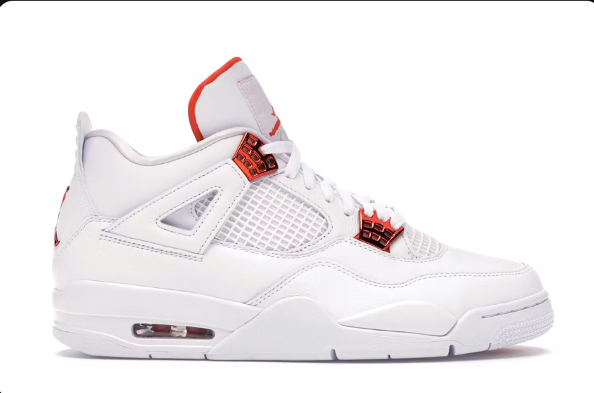  Jordan 4  Metallic Orange