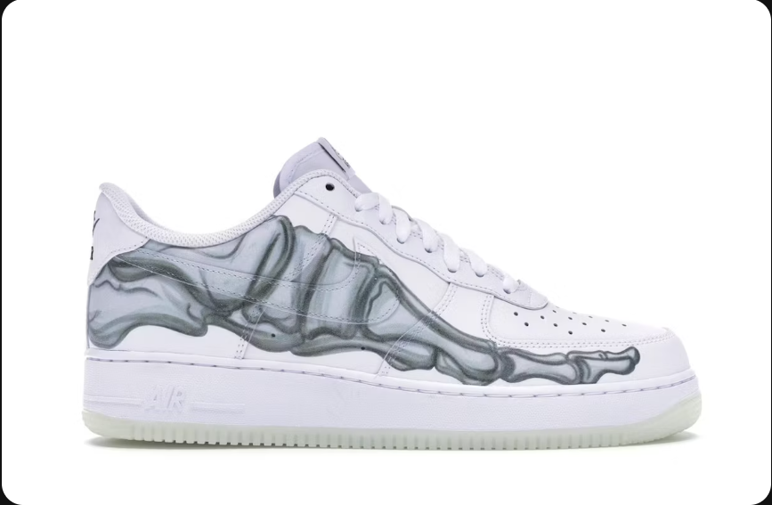 Air Force 1 White Skeleton