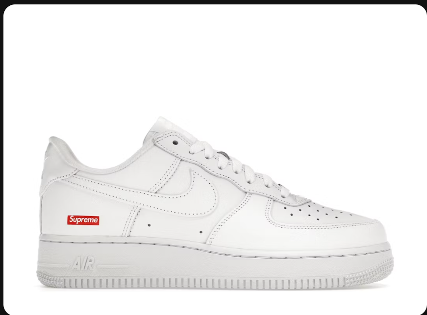 Air Force 1 Supreme White/Black 